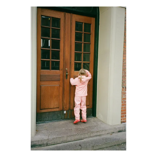 Misty Strawberries Rain Boots | Red