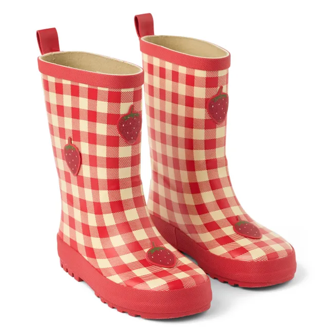 Bottes de Pluie Misty Fraises | Rouge