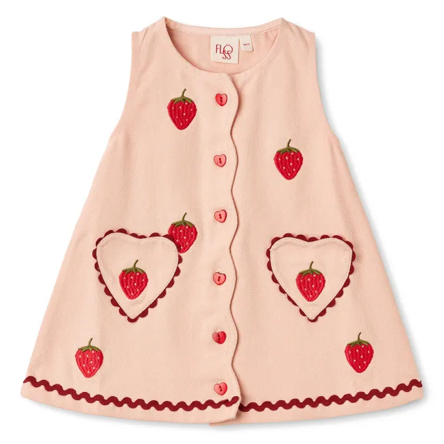 Robe Melody Fraises | Rose