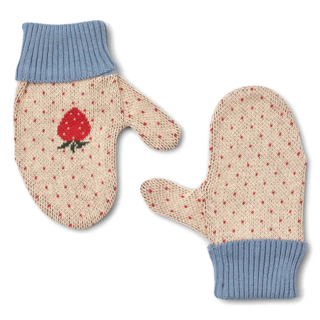 Louise Pois Mittens | Cream