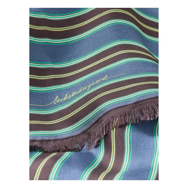 Foulard Velora Soie | Indigo