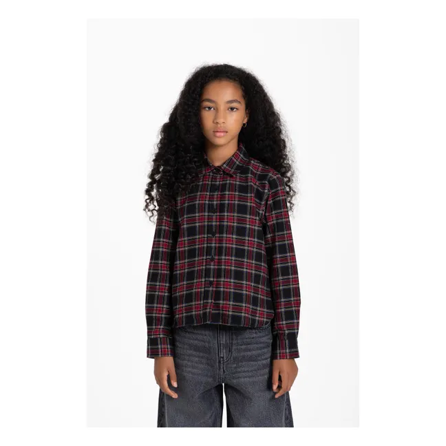Chemise Aliki Carreaux | Bordeaux