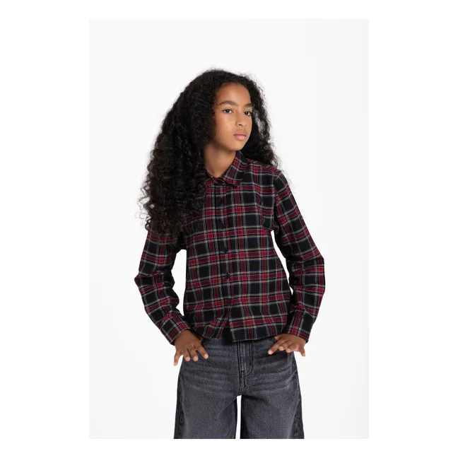 Chemise Aliki Carreaux | Bordeaux