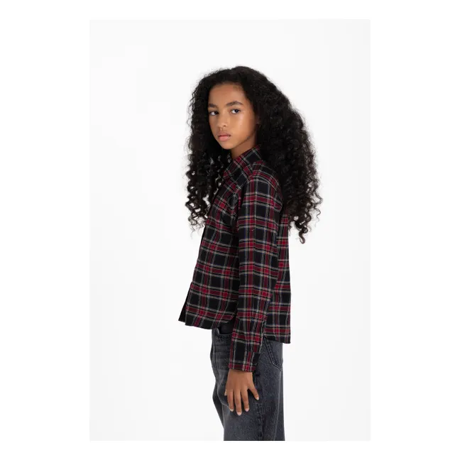 Chemise Aliki Carreaux | Bordeaux