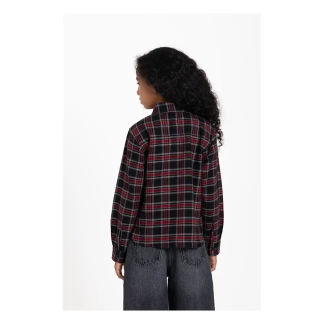 Chemise Aliki Carreaux | Bordeaux