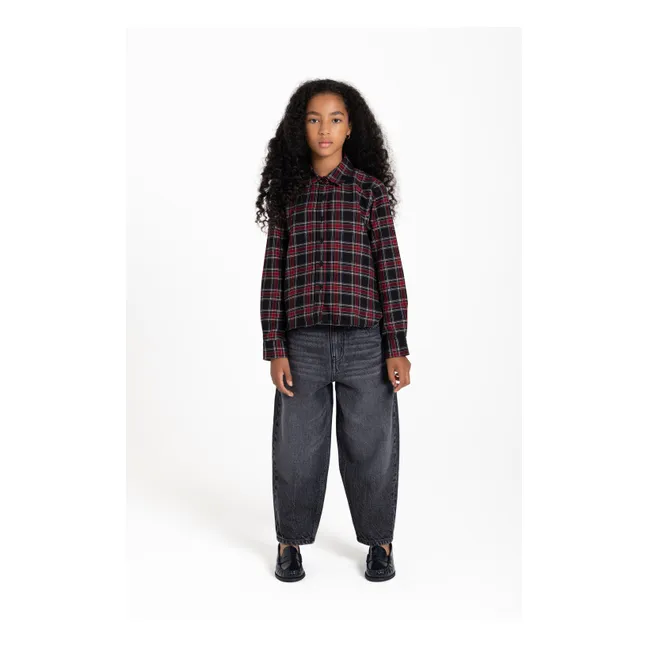 Chemise Aliki Carreaux | Bordeaux