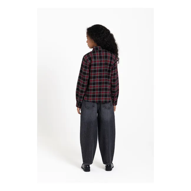 Chemise Aliki Carreaux | Bordeaux