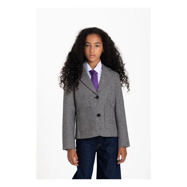 Welly Houndstooth Jacket | Black