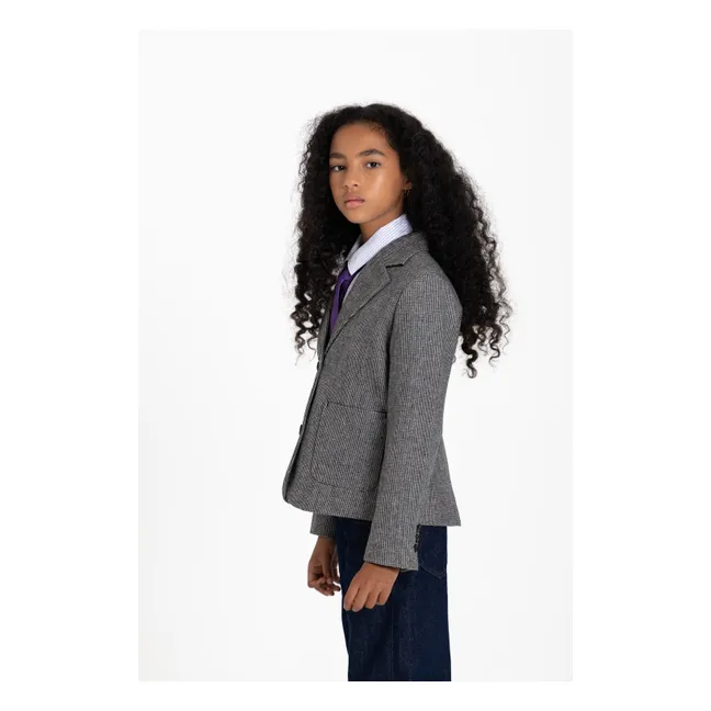 Welly Houndstooth Jacket | Black