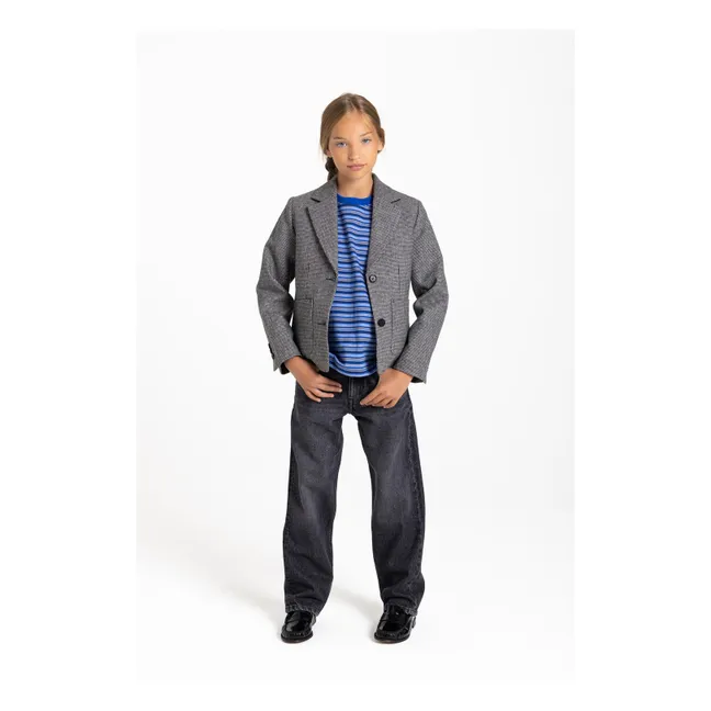 Veste Welly Pied-de-Poule | Noir