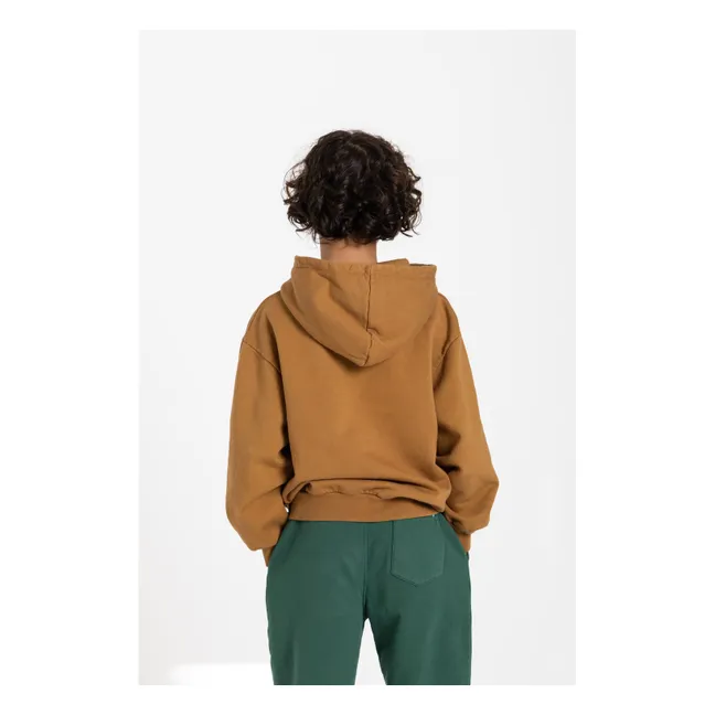 Sweat Hope Coton Bio | Marron glacé