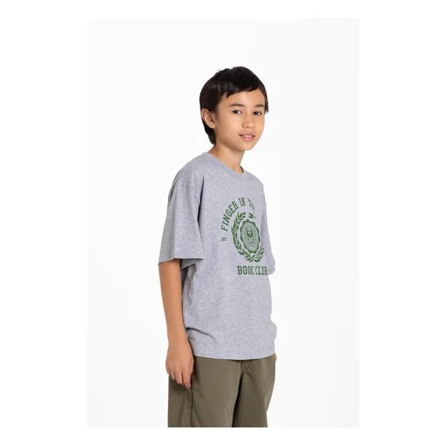 T-shirt King Coton Bio | Gris chiné