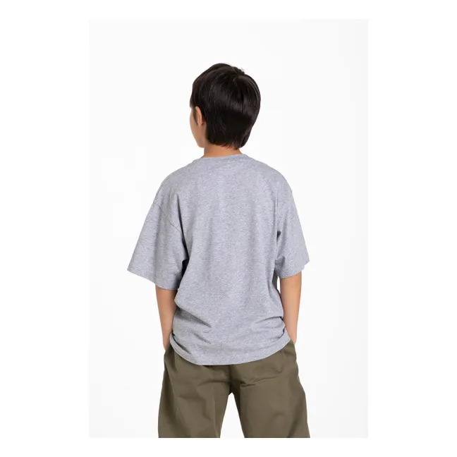 T-shirt King Coton Bio | Gris chiné