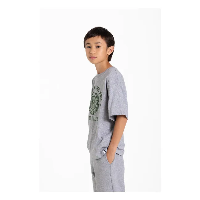 T-shirt King Coton Bio | Gris chiné