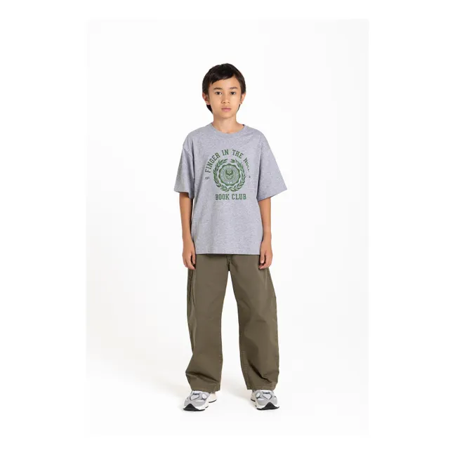 T-shirt King Coton Bio | Gris chiné