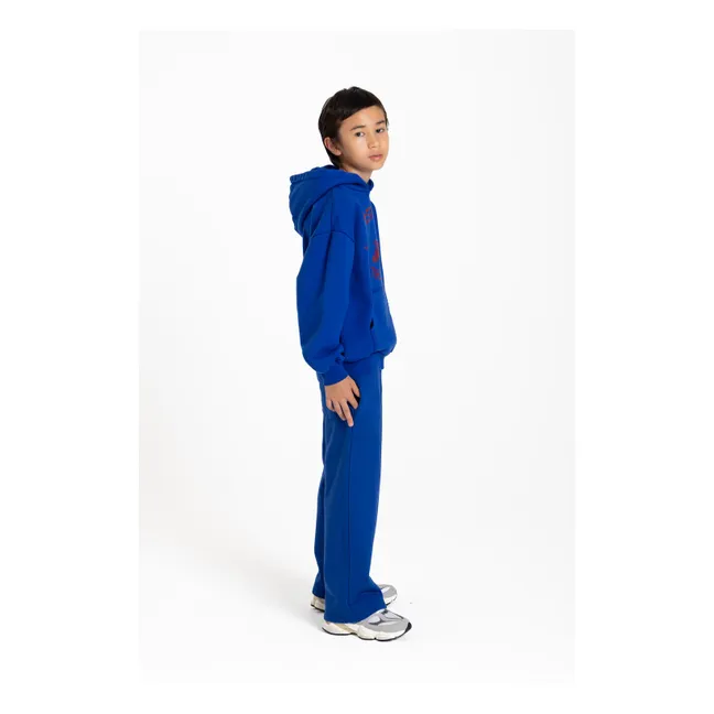 Jogger Renzo Coton Bio | Bleu électrique