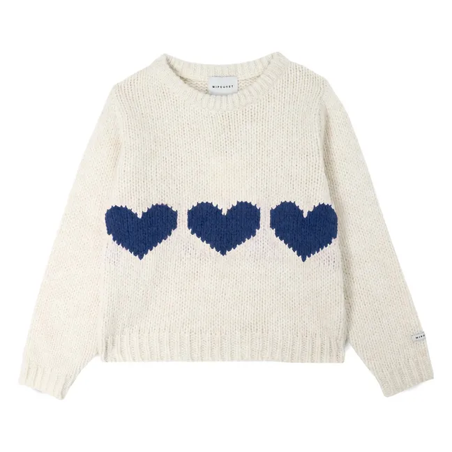 Pull Mia Cœurs | Crème