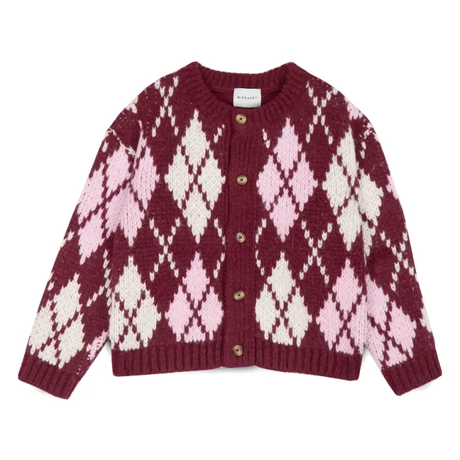 Dina Cardigan  | Aubergine