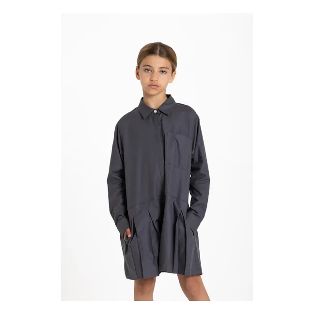 Robe Chemise Crown | Gris foncé