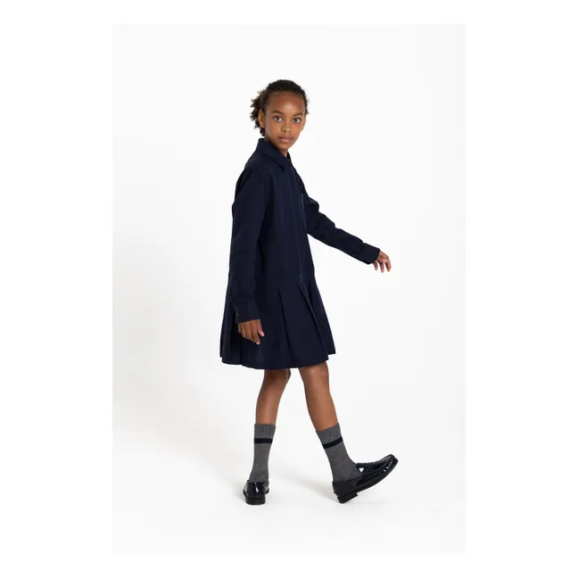 Robe Chemise Crown | Bleu marine