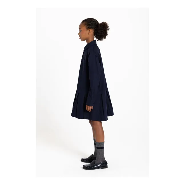 Robe Chemise Crown | Bleu marine