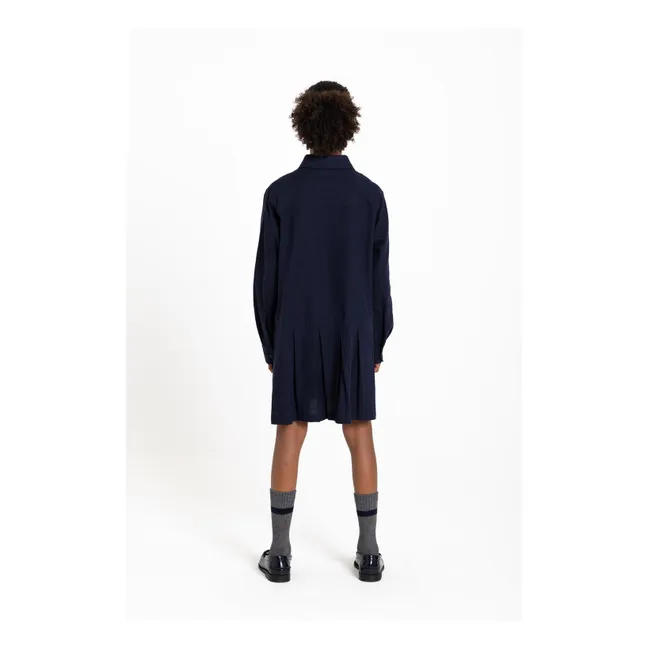 Robe Chemise Crown | Bleu marine