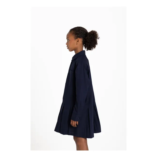 Robe Chemise Crown | Bleu marine