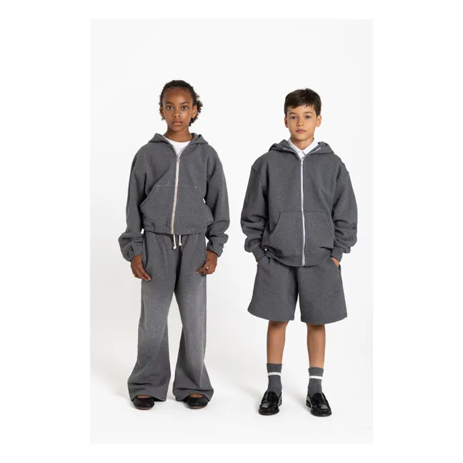 Sweat Capuche Kaightleridge Coton Bio | Gris chiné
