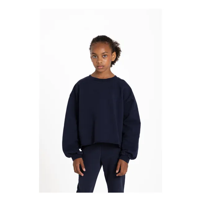 Sweat Kensington Coton Bio | Bleu marine