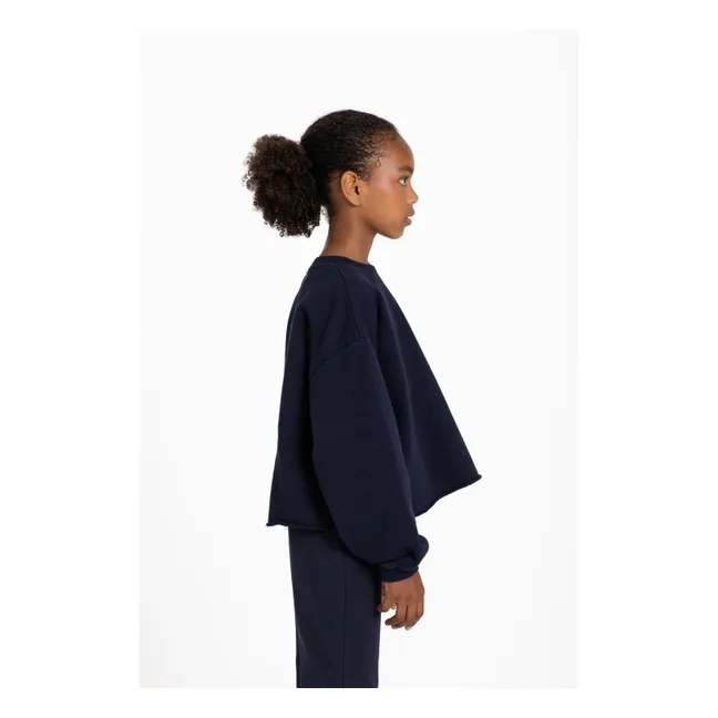 Sweat Kensington Coton Bio | Bleu marine