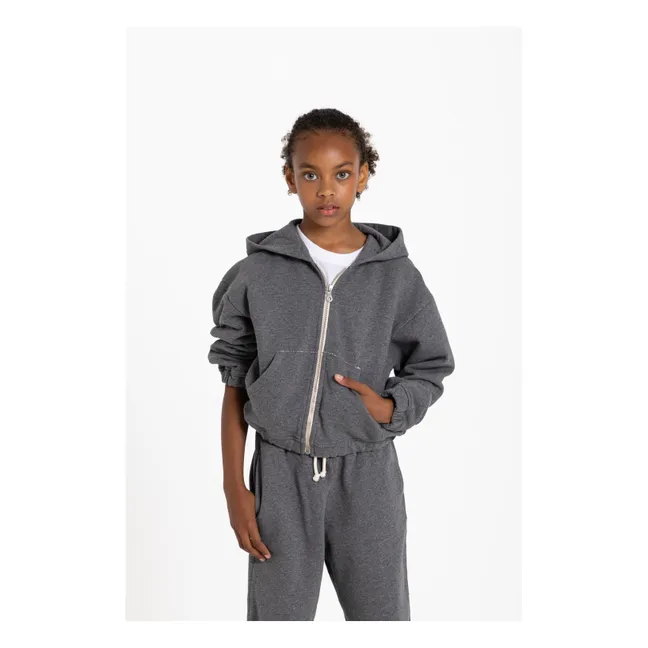 Jogger Thornfield Coton Bio | Gris chiné