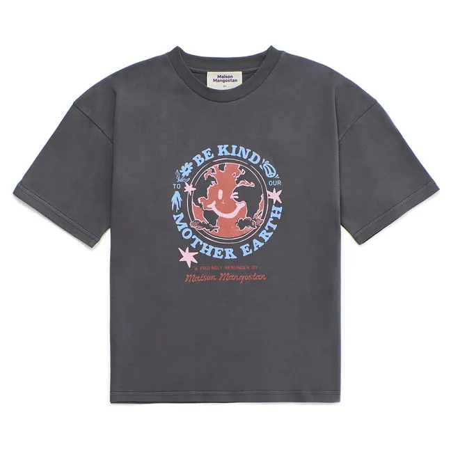 T-shirt Mother Earth | Gris foncé