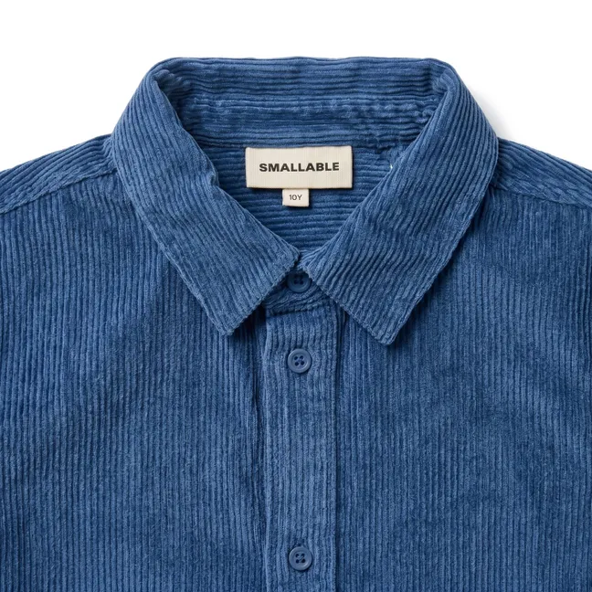 Robe Chemise Silva | Bleu électrique