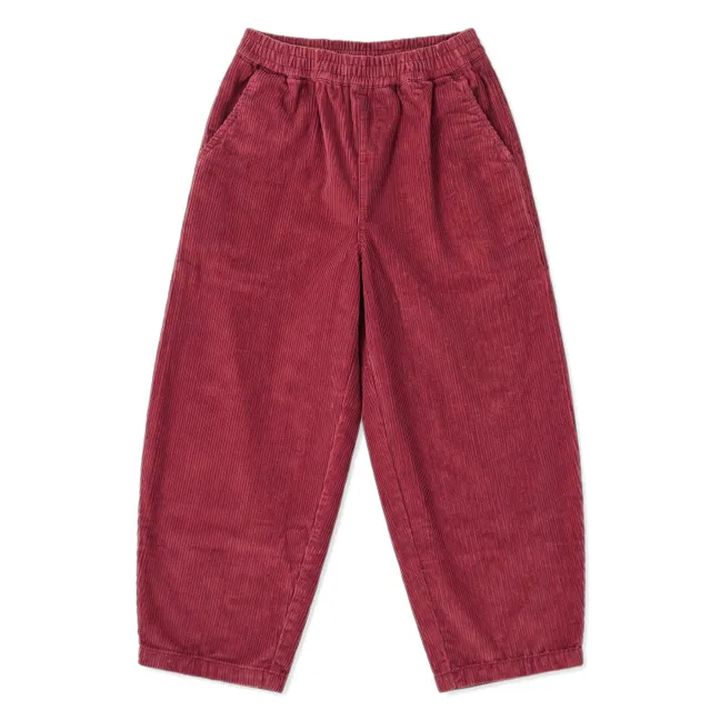 Pantalon Balloon Ginger | Rouge cerise