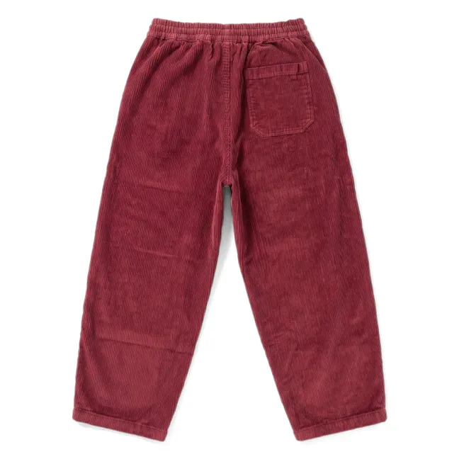 Pantalon Balloon Ginger | Rouge cerise