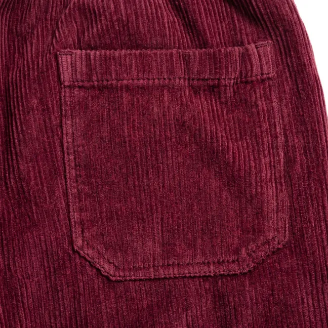 Pantalon Balloon Ginger | Rouge cerise