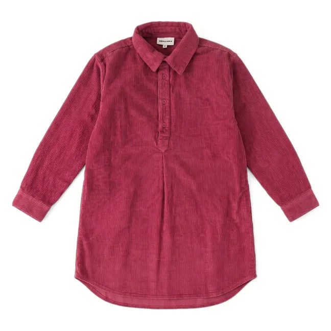 Robe Chemise Silva | Rouge cerise