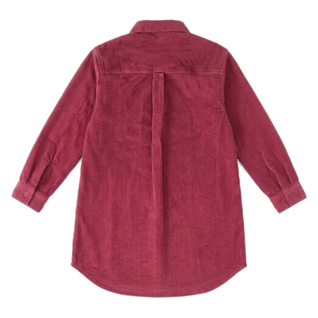 Robe Chemise Silva | Rouge cerise