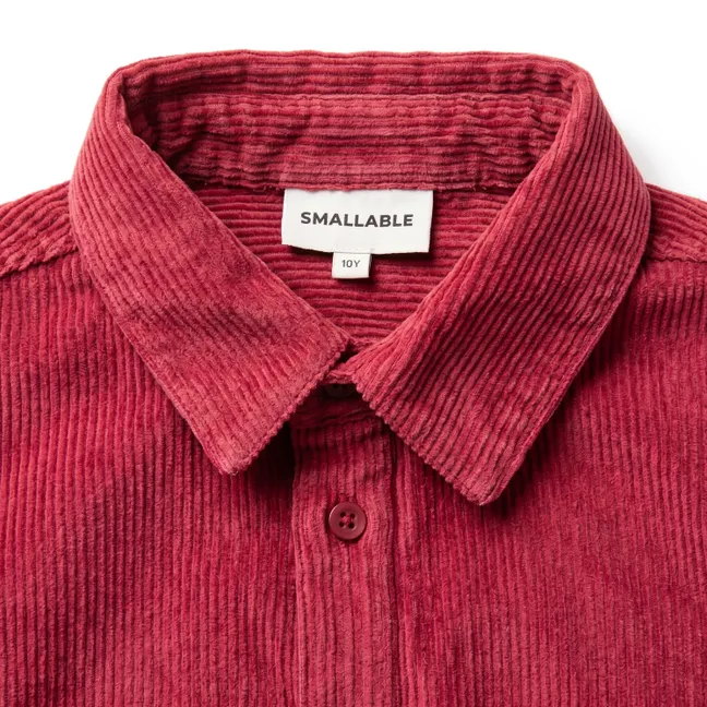 Robe Chemise Silva | Rouge cerise