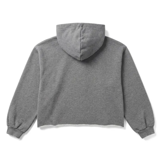 Sweat Capuche Mayflower Coton Bio | Gris chiné