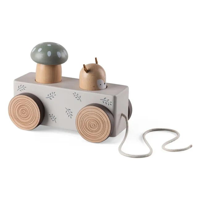 Pop-Up Pull-Along Toy | Beige