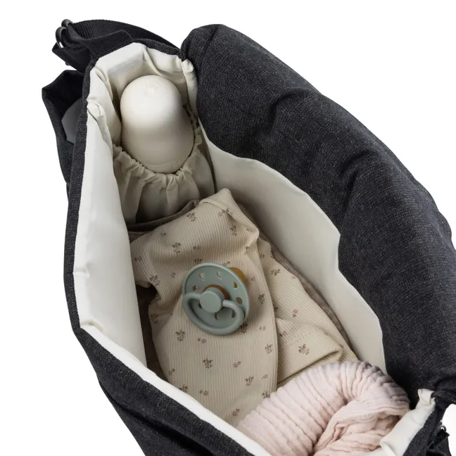 Sac pour poussette On-the-go | Gris anthracite