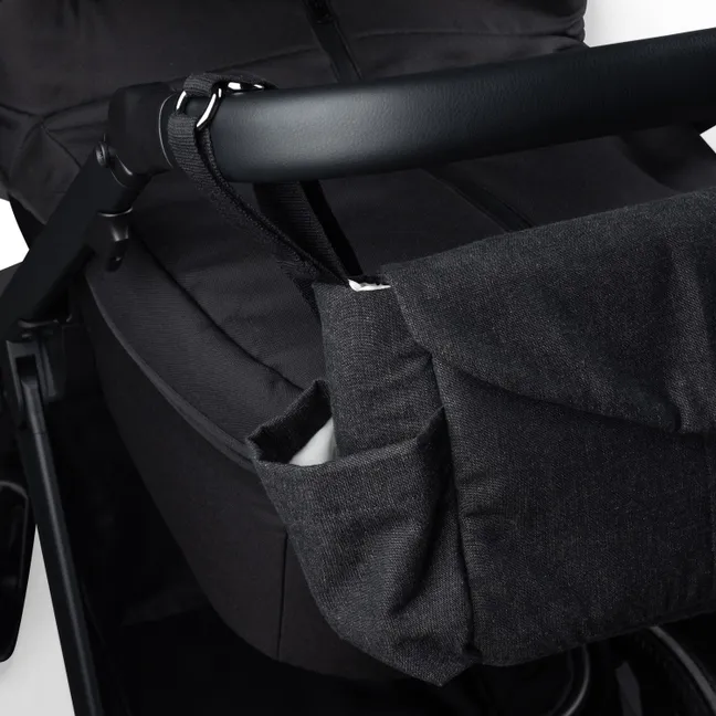 Sac pour poussette On-the-go | Gris anthracite