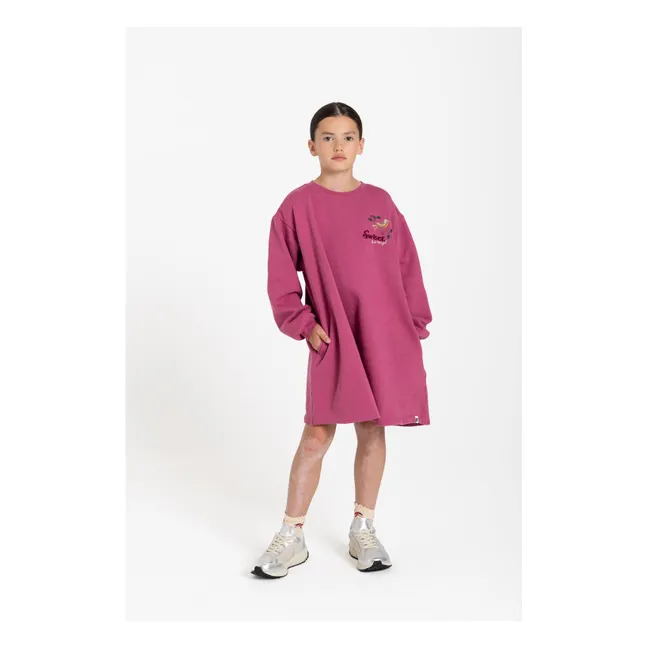 Robe Briona Oiseaux | Vieux Rose
