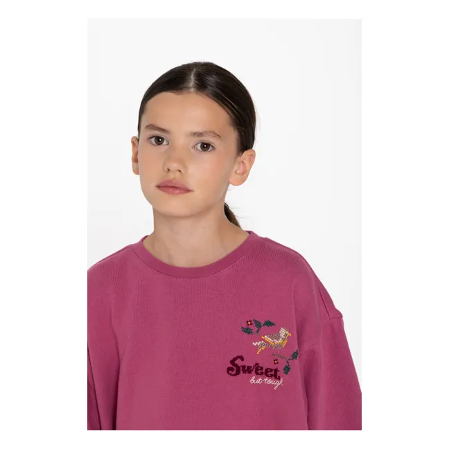 Robe Briona Oiseaux | Vieux Rose