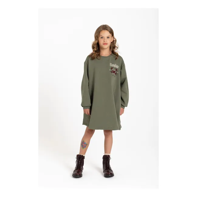 Robe Briona | Vert kaki