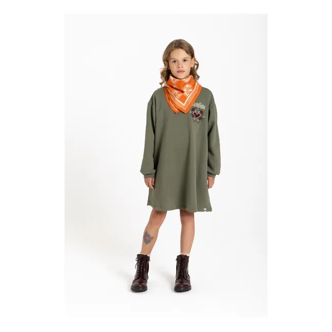 Robe Briona | Vert kaki