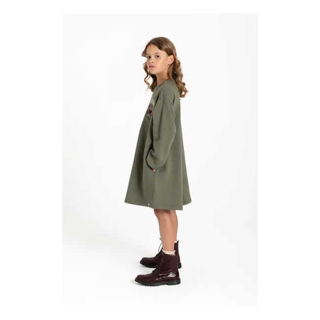 Robe Briona | Vert kaki