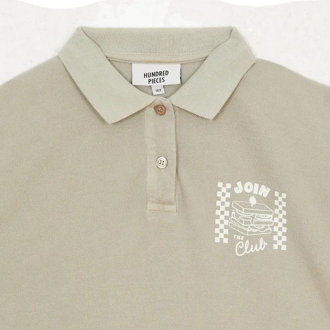 Polo Ozzie Club Sandwich Coton Bio | Beige
