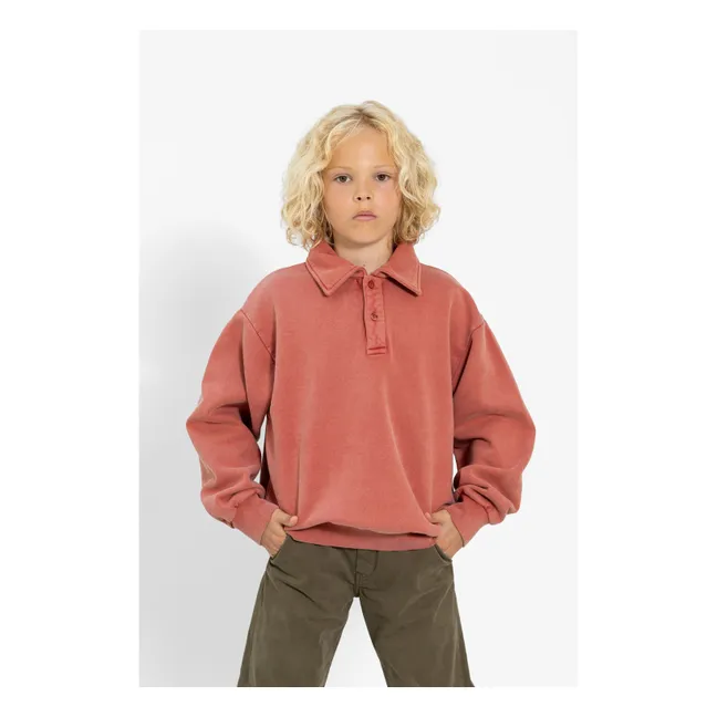 Polo Phoenix Bretzel Coton Bio | Rouge